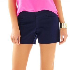 Lilly Pulitzer Carina Shorts - Navy - size 0